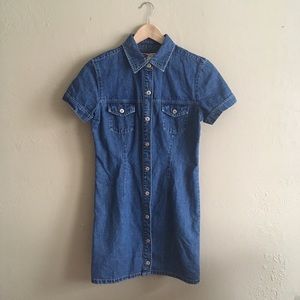 Old Navy Denim Shirt Dress